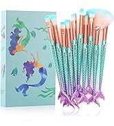 Tenmon Makeup Brush Box Set,Eyeshadow Eyeliner Makeup Brush Makeup Foundation Eyebrow Eyeliner Bl...