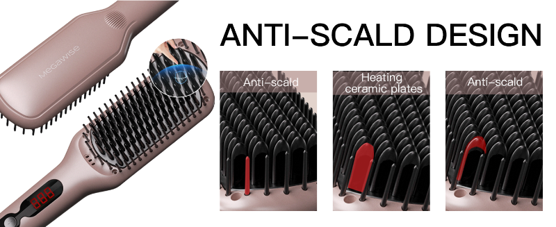 Hair Straightener Brush