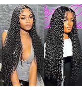 28 Inch Deep Wave Lace Front Wigs Human Hair 13x6 Front Wigs Human Hair Glueless Wigs Human Hair ...