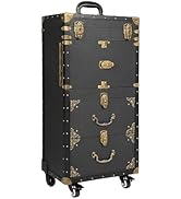 Beauty Salon Luggage, Rolling Lockable Makeup Train Case, Hairdressing Trolley Stylist Beauty Sal...