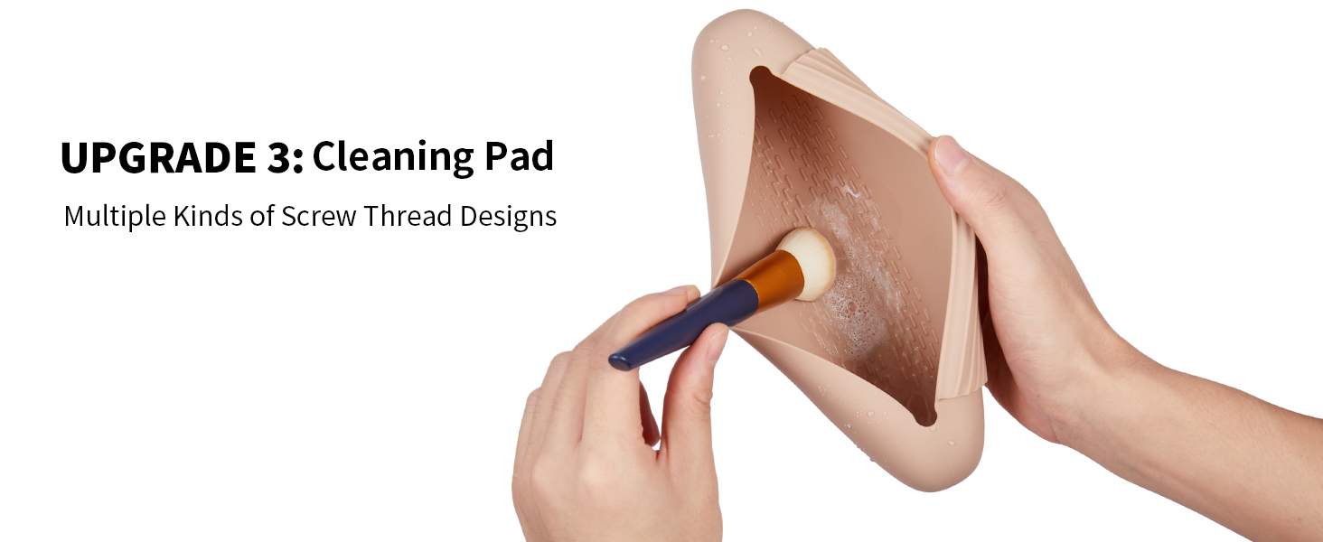 Silicone Travel Makeup Brush Bag