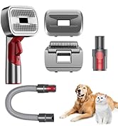 LAQVITA 3-in-1 Pet Dog Grooming Attachment Kit, Deshedding Brush Attachment for V15, V11, V10, V8...
