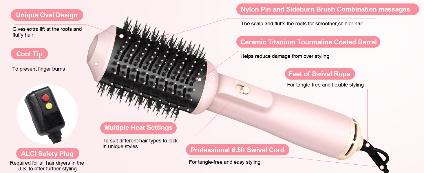 hair dryer brush