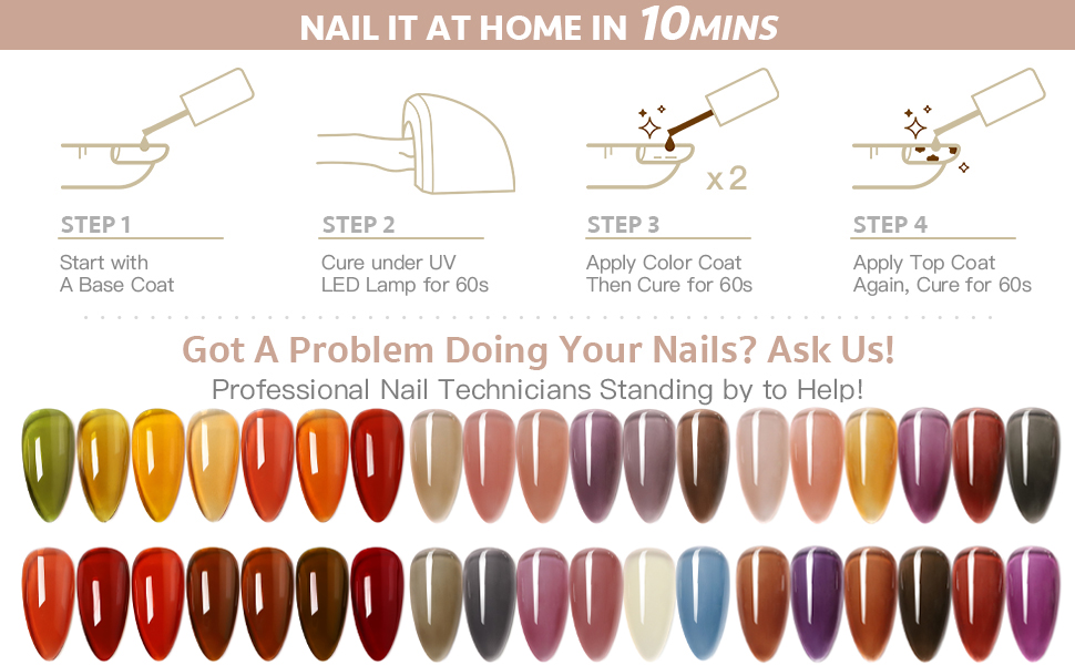 Gel Nail Polish Product Shot 2