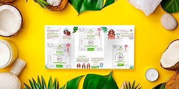 Brochure Naissant Naissant Professional Kit Set Shampoo Mask Conditioner Argan Oil Coconut Natural