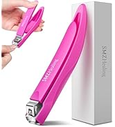 2025 Nail Clippers for Women with Catcher, Ergonomic Long Handle Toenail Clippers for Seniors Thi...