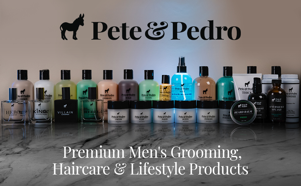 Premium Men's Grooming, Haircare & Lifestyle Products