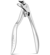 EBEWANLI Long Handled Toenail Clippers, Built-in Lock, Professional Stainless Steel Toenail Clipp...