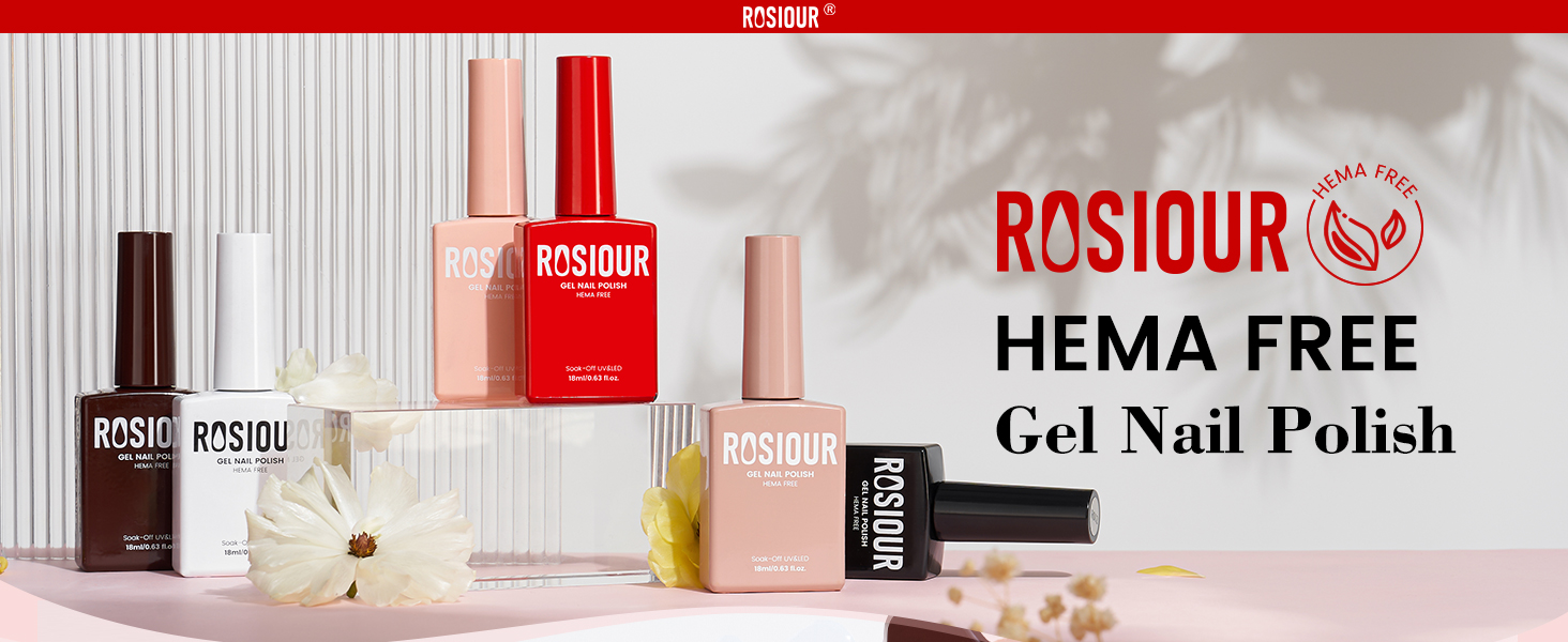 gel nail polish set kit for beginners quick dry french tip vegan cruelty-free