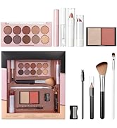 Makeup Set for Women&Teens,All In One Girls Makeup Kits with Eyeshadow Lipstick Mascara Eyebrow G...