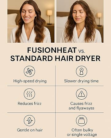 ionic hair dryer with diffuser for curly hair, difuser hair dryer