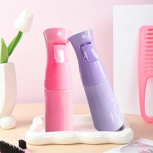 hair spray bottle contiunous