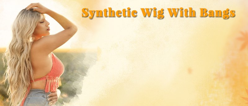 dirty blonde wig with bangs