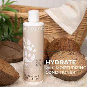 Coconut milk conditioner for dry curly hair vegan conditioner hydrate