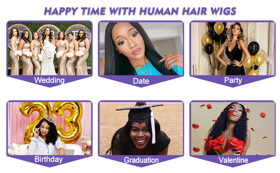 100% human hair