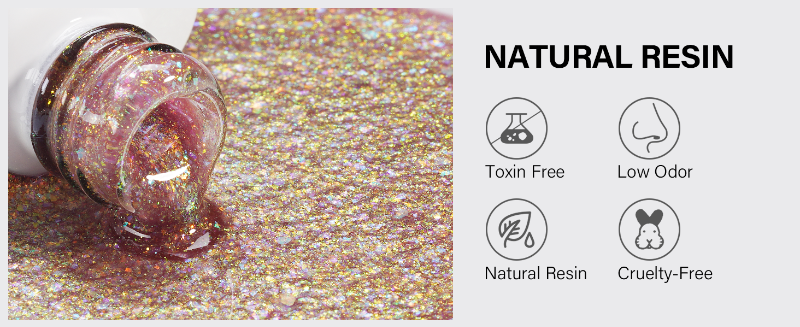 glitter gel nail polish
