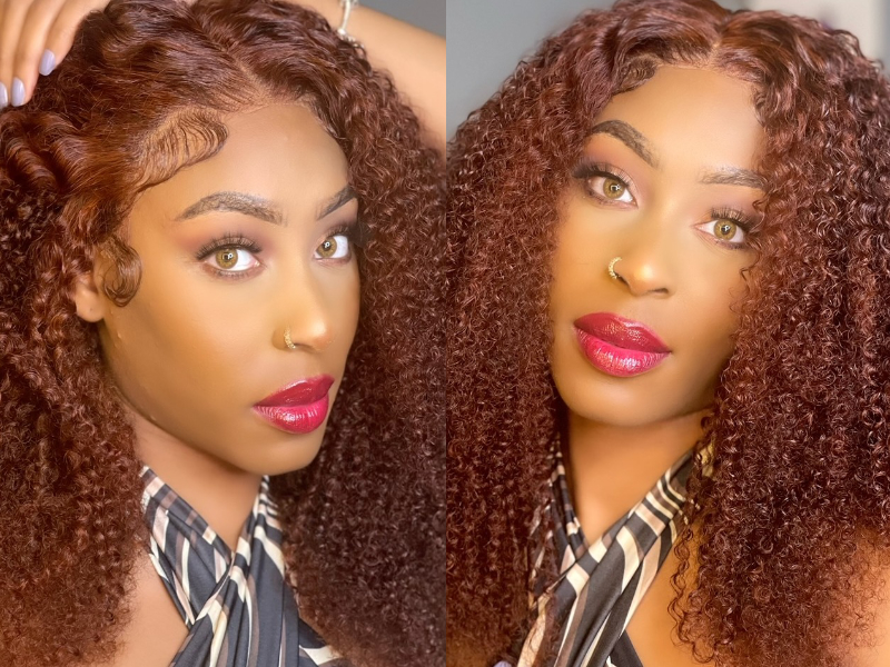 copper red wigs