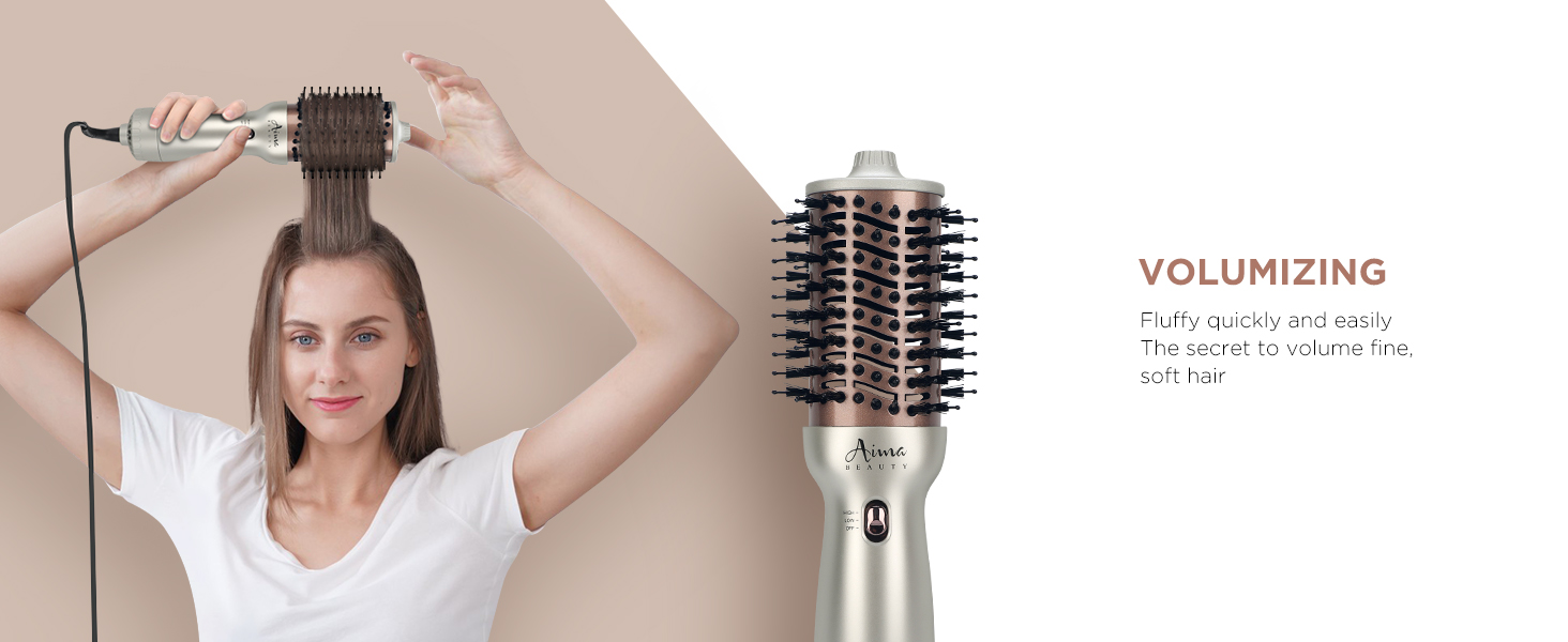 dual voltage hot air brush