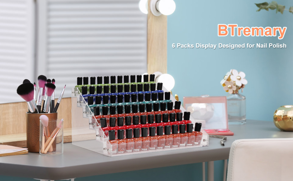 Clear Nail Polish Organizer