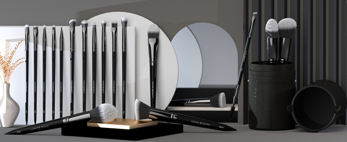 travel makeup brush set