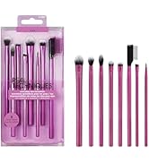 Real Techniques Everyday Eye Essentials 8 Piece Makeup Brush Set, Eye Brushes for Eye Liner, Eyes...