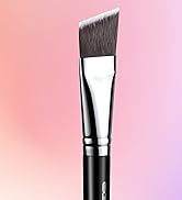 EIGSHOW Angled Flat Foundation Brush, Vegan Synthetic Bristles, Streak Free Application, Face Mak...