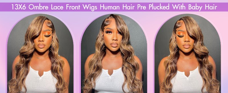 honey blonde wig human hair