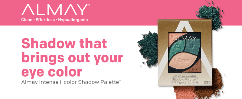 eyeshadow, almay, clean, beauty