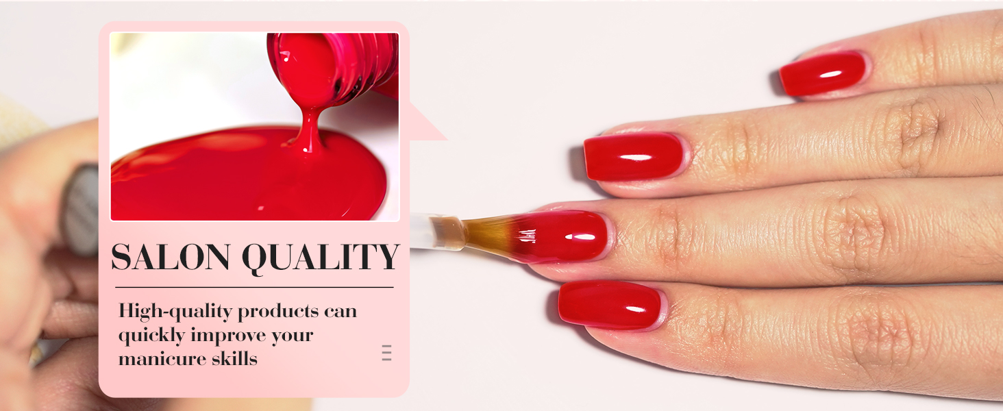 gel nail polish set