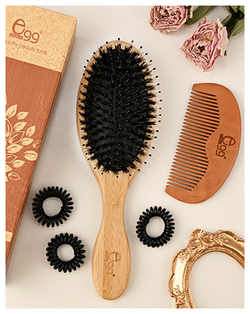 Boar Bristle Hair Brush