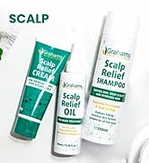 Grahams Natural Scalp Relief Cream - Relieve Dry, Itchy, Flaky Scalps & Dandruff