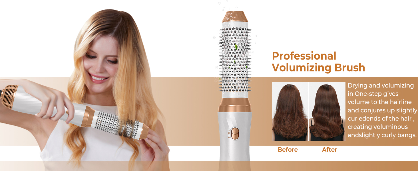 curling iron brush