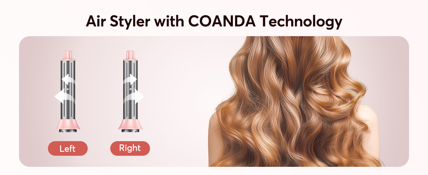 air wrap hair styler airwrap dupe air styler airwrap hair styler airstyler 5 in 1 hair dryer brush