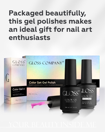 Gloss gel nail polish pack