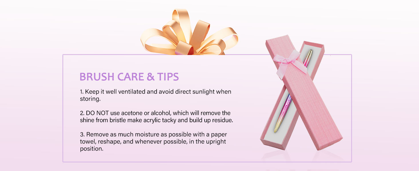 acrylic nail brush