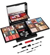 CHARMCODE All in One Professional Makeup Gift Kit for Women Full Kit - Included 54 Eyeshadows Fac...