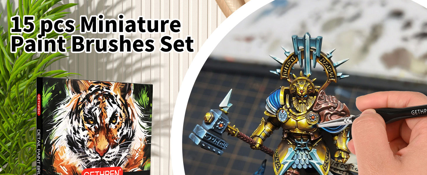 Extreme Detail Paint Brush Set