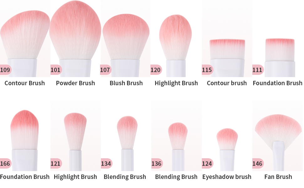 makeup brushes
