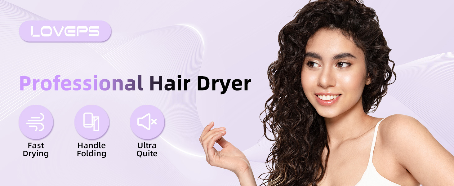 Low noise and fast drying technology