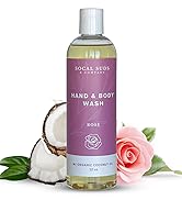 SoCal Suds & Company - 12oz Organic Soap Liquid, Gentle Hand & Body Wash, Organic Body Wash for M...