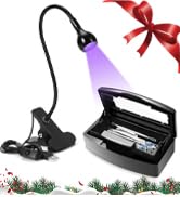 UV Nail Lamp, 3W UV Light for Nails Fast Curing Gel Nail Polish with Sterilizer for Nail Tools