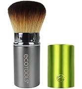 EcoTools Retractable Face Makeup Brush, Kabuki Brush for Foundation, Blush, Bronzer, & Powder, Tr...