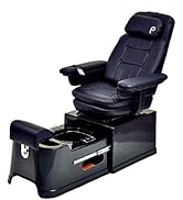 Pibbs PS92 Fiberglass Plumbing Free Pedicure Spa Featuring The Footsie Bath Tub with Disposable L...
