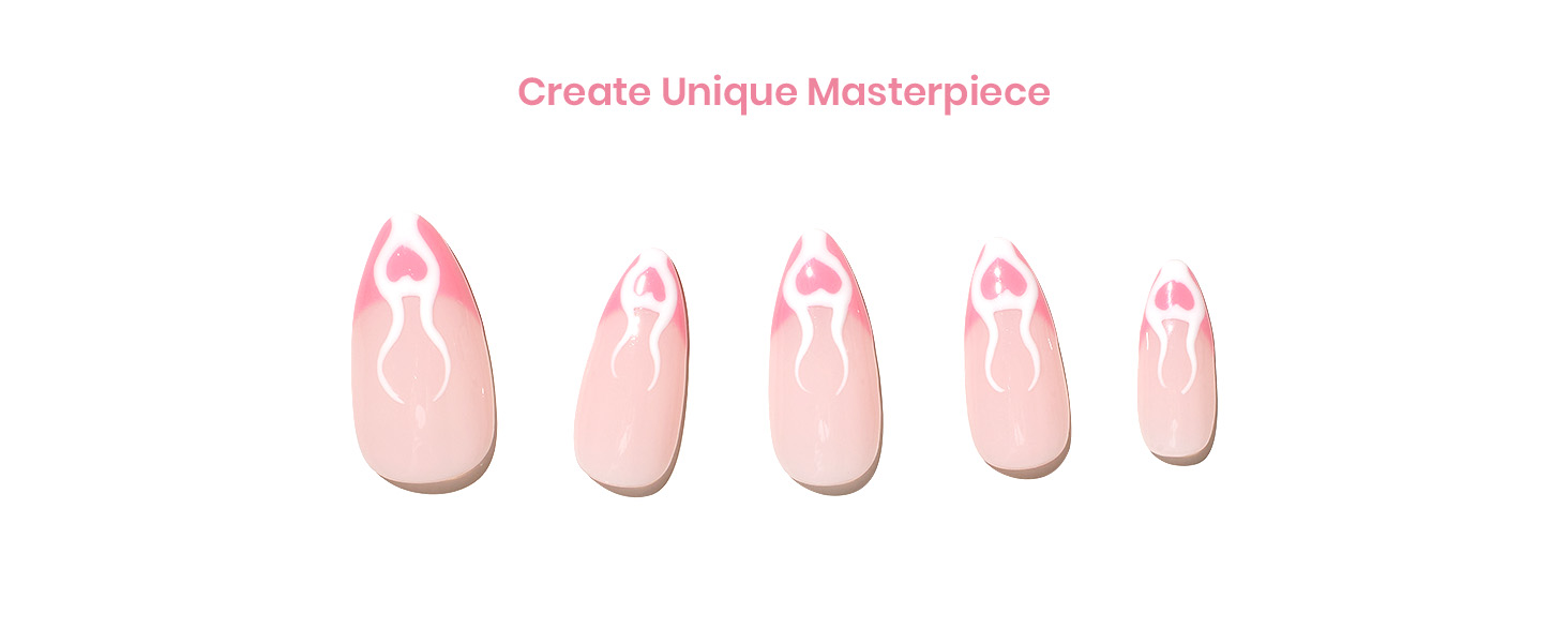 pastel gel nail polish set