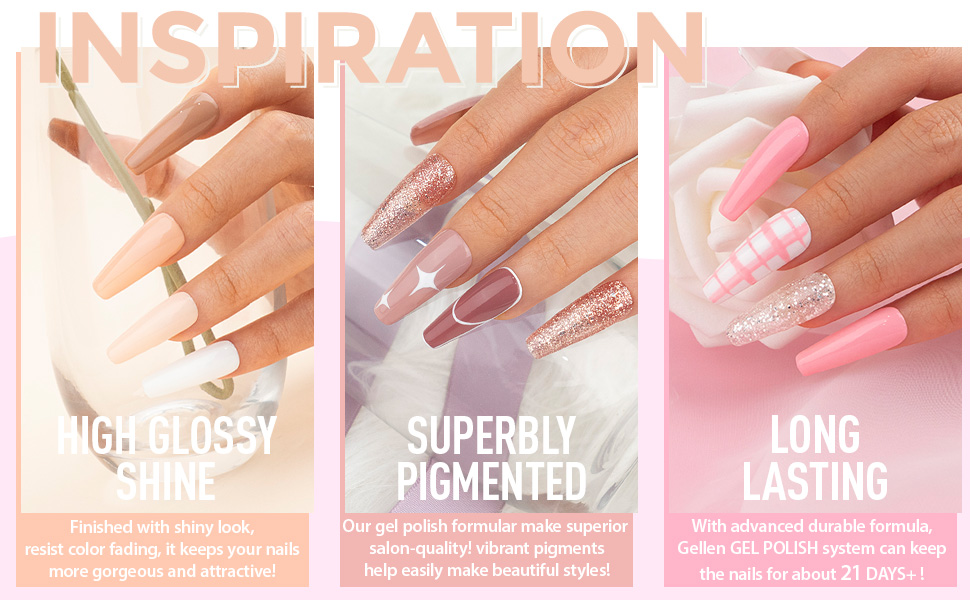 16 Colors Gel Nail Polish