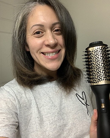hair dryer brush blow dryer brush in one