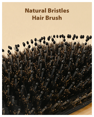 Natural Bristles Hair Brush
