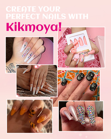 kikmoya press on nails