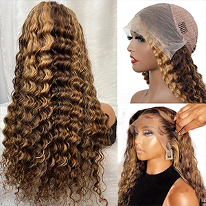 13x4 deeping part lace front wigs