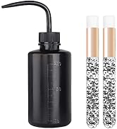 Plastic Satety Lash Cleaning Tatoo Wash Bottles 2PCS Peel Off Blackhead Brush,Nose Pore Deep Clea...